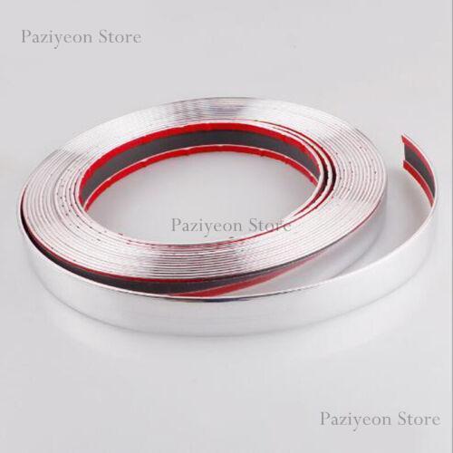 New 20mm*5m Chrome Car Styling Moulding Strip Trim Self Adhesive Cover Tape - Picture 1 of 7