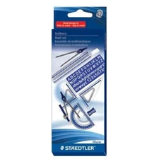 Staedtler Xcellence Math Set 10/PC Protractor/Compass/Ruler Office School Home
