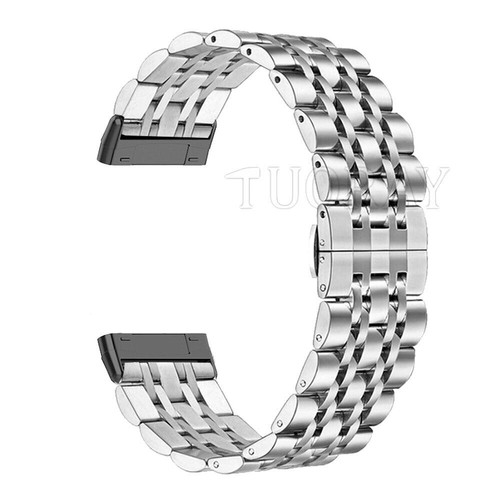 Herren Metall Uhrenarmband Armband für Fitbit Versa 4 Versa 3 Sense 2 / Sense Armband - Bild 11 von 27