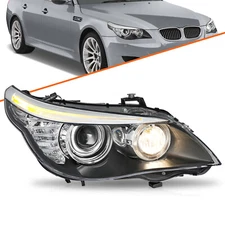 For 2008-2010 BMW E61 528i 535i 550i D1S HID Xenon w/AFS Projector Headlights RH