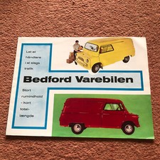GENUINE BEDFORD CA VANS Sales Brochure ( Dutch)  circa1960's #B902/4.5363