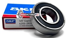 SKF 6205 2RSH DEEP GROOVE BALL BEARING, RUBBER SEALED 25x52x15 mm