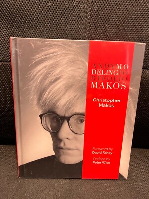 Andy Modeling Portfolio Makos by Christopher Makos (2022, Hardcover)