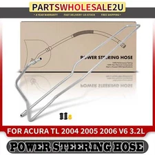 New Power Steering Return Line Hose Assembly for Acura TL 04-06 3.2L Cooler Tube