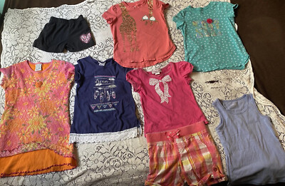 Girl s Size 6x Summer Lot Of 8 MisTeeVus Self Esteem Cat Jack Cupids Cup