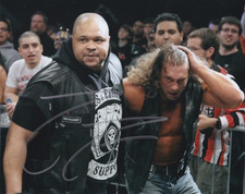 D'Lo Brown 10x8 signed in Silver Wrestling