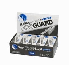Feather Artist Club Pro Guard blade PG-15 10 packs 150 blades 81007 JAPAN IMPORT