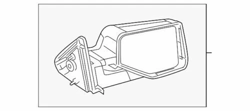 OEM NEW 2006-2011 Ford Ranger Mirror Assy Rear View Outer Left New 8L5Z-17683-EA
