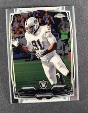 2014 Topps Chrome Mini 3 Justin Tuck Oakland Raiders