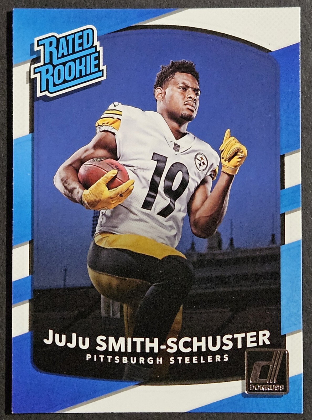 2017 Panini Donruss Rated Rookie #326 JuJu Smith-Schuster RC USC Trojans Chiefs