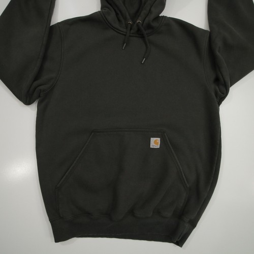 Carhartt Heavyweight Rain Defender Gray Pullover Hoodie Adult Med Original Fit - Picture 8 of 18
