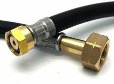 Caravan Motorhome Butane 1500mm Pigtail Gas Hose Connector