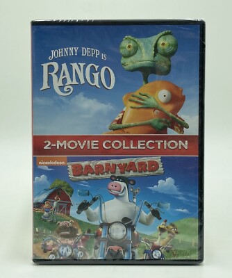 Rango / BarnYard (2 Movie Collection DVD) *Brand New & Factory Sealed*