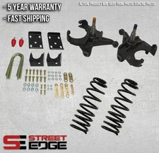 73-91 Chevy/GMC Suburban w/ 1.25" Brake Rotor 4" Front & 6" Rear Lowering Kit