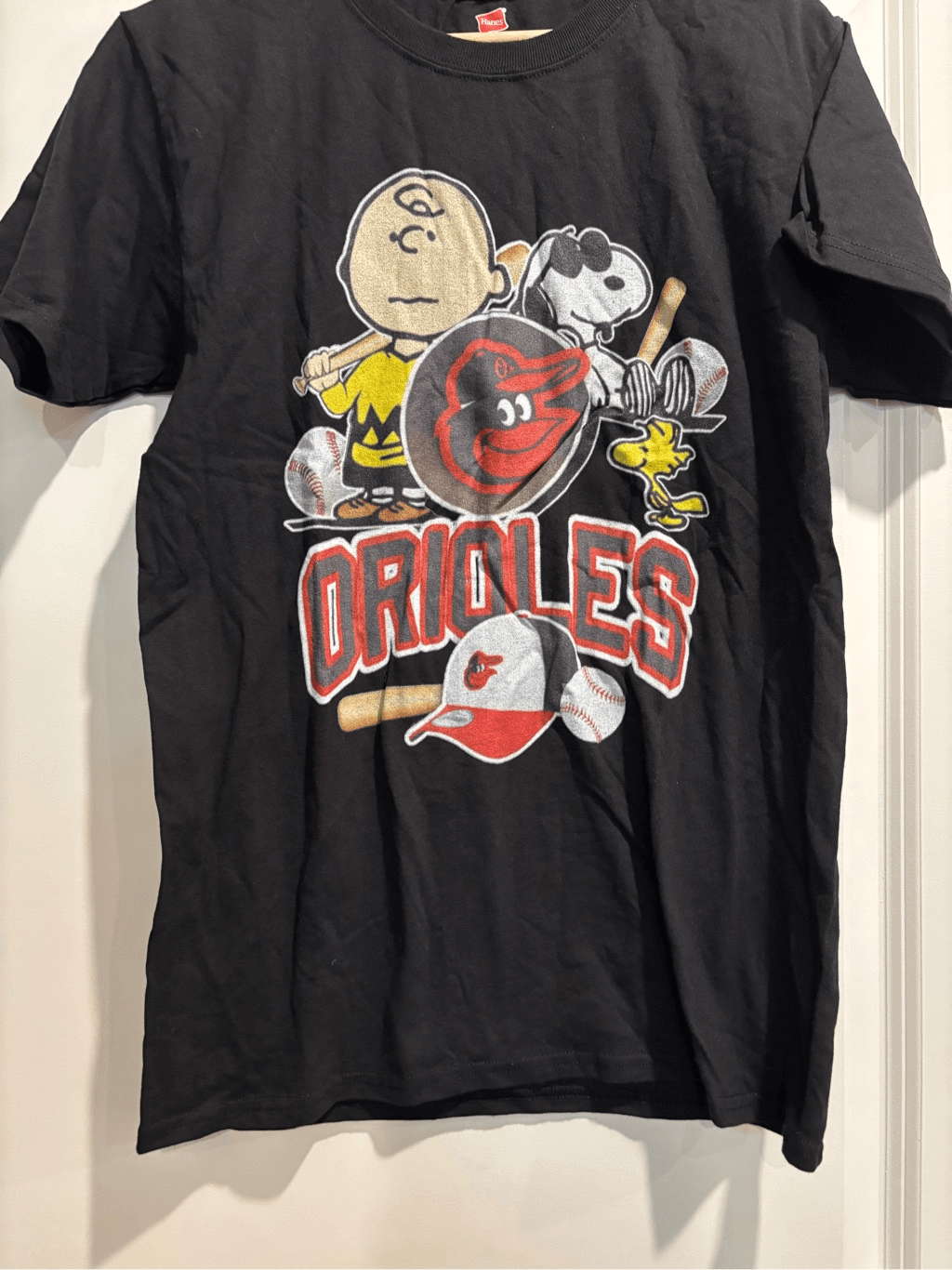 Charlie Brown Baltimore Orioles T-shirt size Small