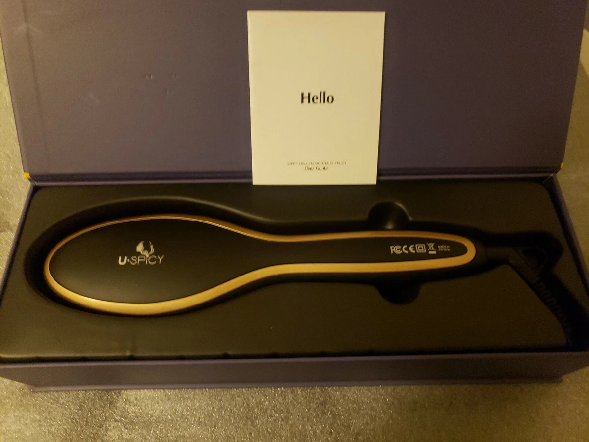 U Spicy Your True Beauty Hair Iron Brush eBay