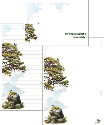 Schreibpapier-Sets ''A Bird Life'' A5 Brief - Umschläge optional