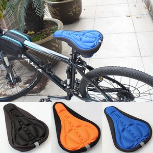 3D Silicone Gel Comfort MTB Bike Bicycle Cycling Saddle Seat Cover Cushion Pad