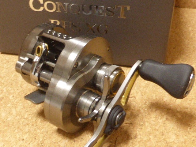 リール SHIMANO 23CALCUTTA CONQUEST BFS XG Shimano 23 Calcutta Conquest BFS XG Left – JDM TACKLE HEAVEN
