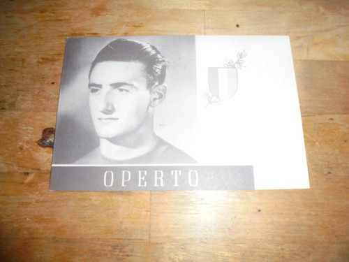 CARTOLINA GRANDE TORINO CM 15x10 "OPERTO" IL GRANDE TORO C.G. - Imagen 1 de 2