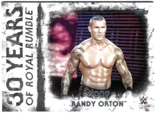 ⚡️2018 Topps WWE Undisputed RANDY ORTON 2009 "30 YEARS OF ROYAL RUMBLE"⚡️