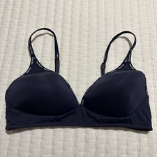 Nautica Blue Very Lightly Lined Wireless Bra 36C