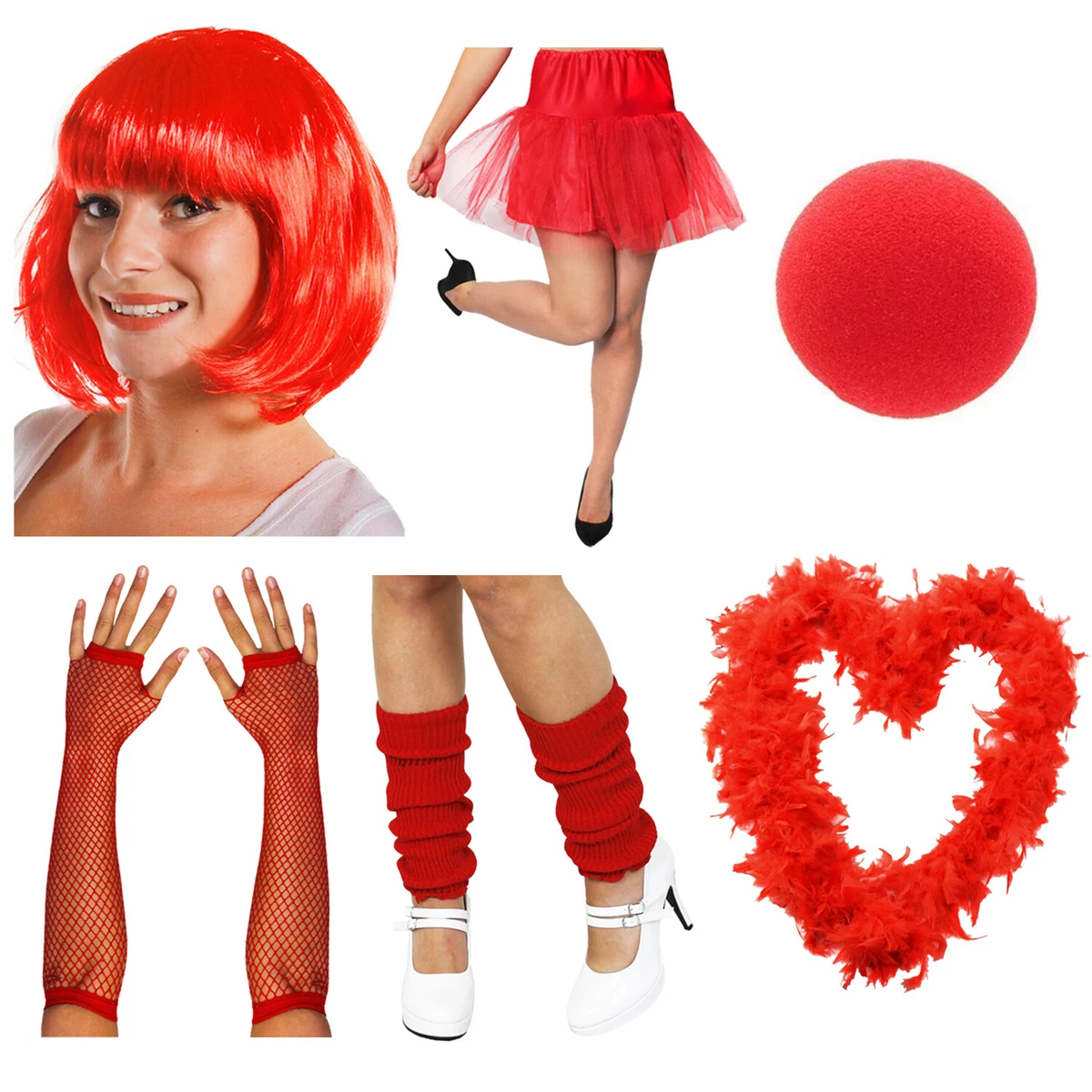 Red Nose Day Wig - Clearance Item Red Nose Day Wig - Clearance Item