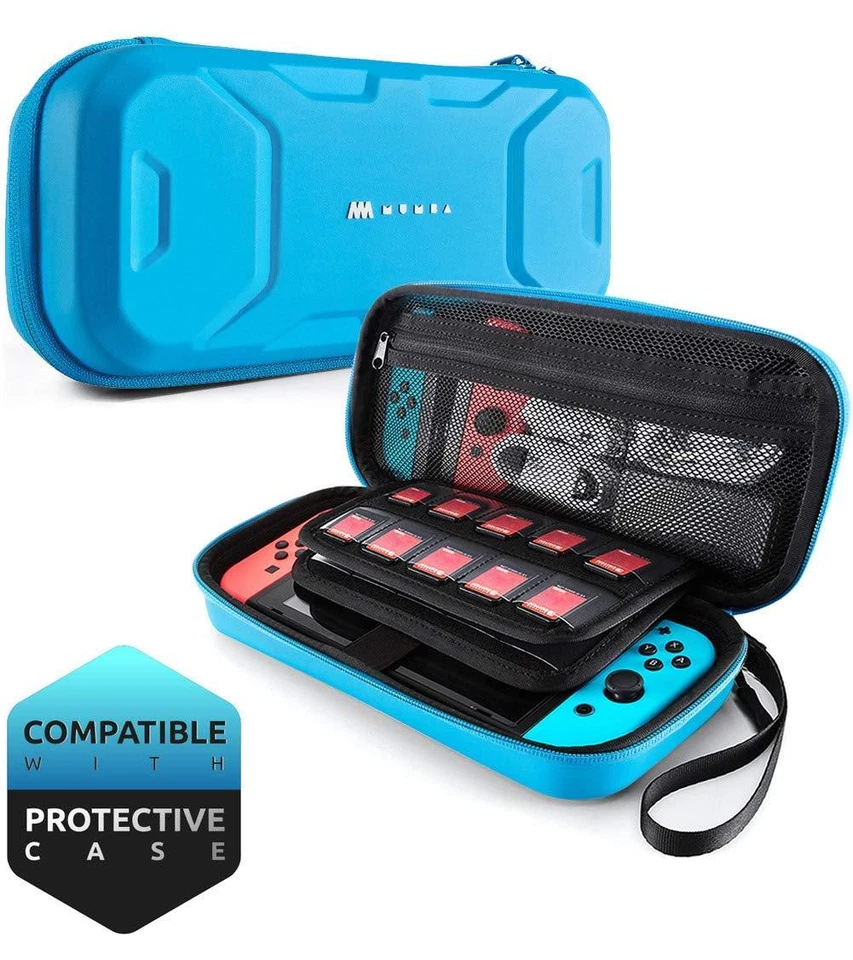 Genuine For Nintendo Switch Carry Case Pouch, Mumba Travel Carrying Case Storage - Image 2 of 4