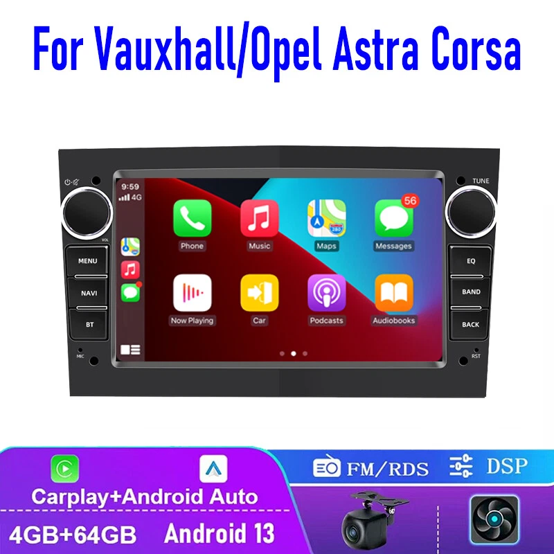  7" For Vauxhall/Opel Astra Corsa GPS Car Radio Stereo Apple Carplay Android 13 - Image 2 of 4