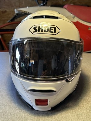 Shoei NEOTEC II White Full Face Modular Motorcycle Helmet Size M