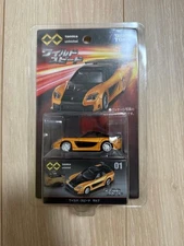 Tomica Fast & Furious RX-7 Honda NSX-R Orange Black Diecast Car Set