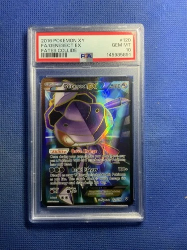 2016 Pokemon Xy Fates Collide #120 Fa/Genesect Ex Fates Collide PSA 10