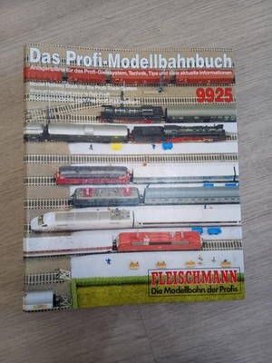 Fleischmann 9925 Modelleisenbahn Anlagenbuch für Profi Gleissystem - Englisch
