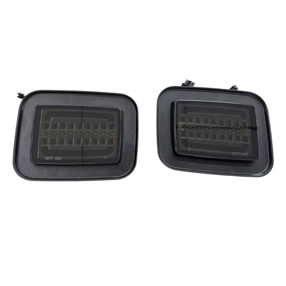 2X For 2003-2009 Hummer H2 Front Corner LED Indicator Lights Turn Signal Lamp - Image 3 of 4