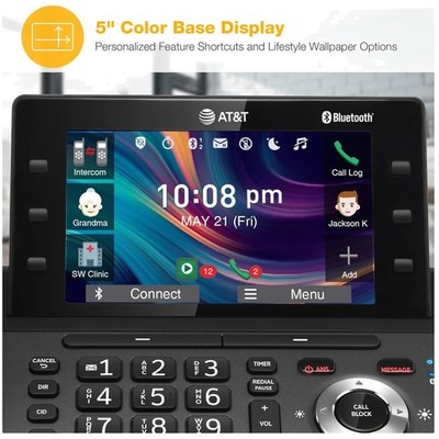 Expandable 4-Handset Home Business Phone