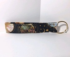 NEW Keychain Car Keys Purse Key Fob Wrist Lanyard Strap Key Celestial