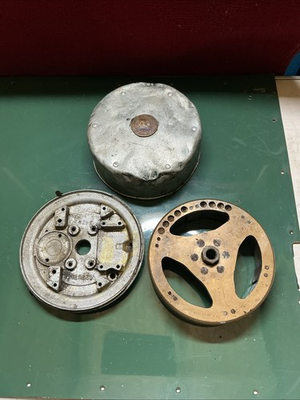 #ad ORIGINAL VILLIERS BRASS MAGNETO FLYWHEEL R120 A123E STATOR PLATE M2287B 2 GBP 39.95