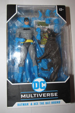Mcfarlane DC Multiverse figure Batman & Ace the Bat Hound NEW BOX HAS WEAR