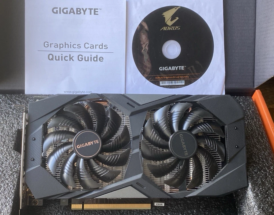 Lot de 5 Cartes Graphique GeForce GTX 1660 SUPER 6Go GDDR6 (GV-N166SD6-6D) - Photo 3/4