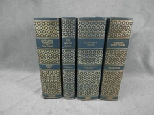 International collectors library Book Lot Of 4 Classic Decor Mark Twain Irving