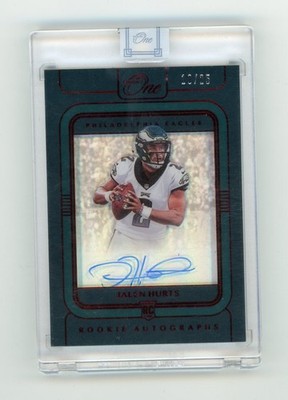 2020 Panini One Jalen Hurts Shadow Box  /99 #108