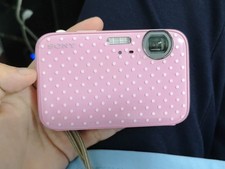 Sony Cyber-shot DSC-J20 16.1MP Pink Digital Camera English 4x Optical Zoom CCD