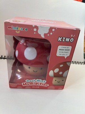 Mimicoco Kino Mushroom Cool Mist Luftbefeuchter - Rot/Weiß - Neu in OVP USB-C