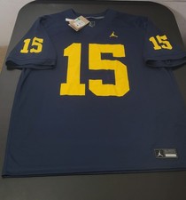 Jordan Dri-Fit NCAA Michigan Wolverines Chase Winovich Jersey XL
