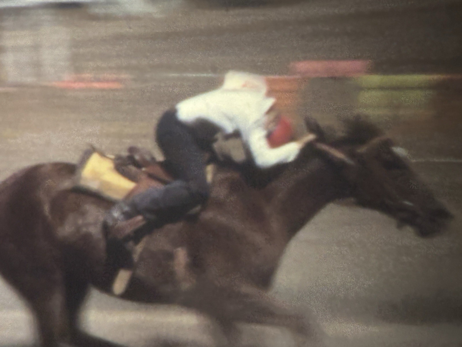 Cowboys Horse Races Centralia Rodeo 1973 Super 8mm Film Home Movie Reel