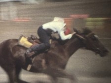Cowboys Horse Races Centralia Rodeo 1973 Super 8mm Film Home Movie Reel