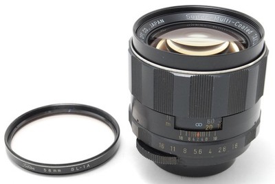 【N MINT+++】 Asahi Pentax Super Takumar 85mm f/1.8 M42 Lens