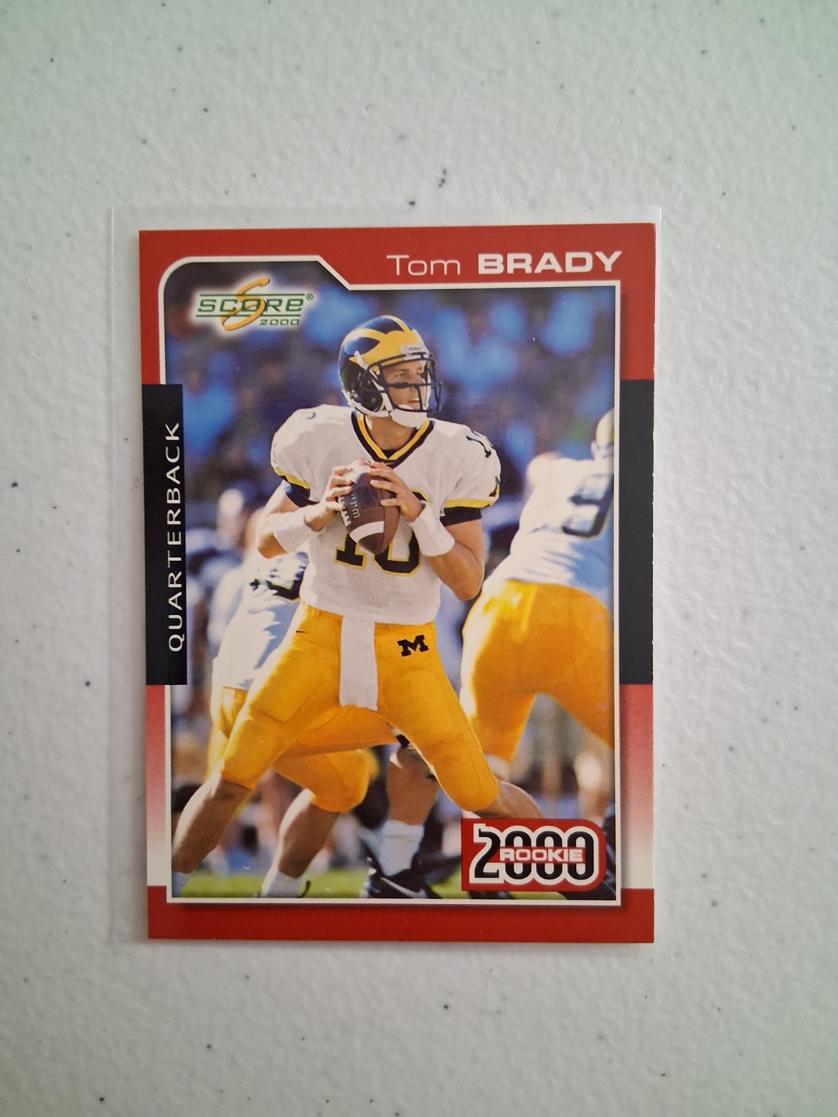2000 Score - 2000 Rookie Tom Brady #316 (RC)