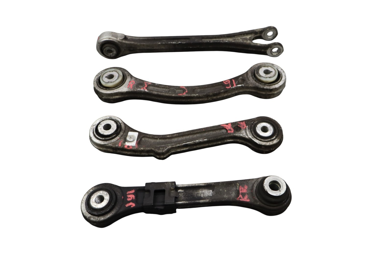 14-17 Maserati Quattroporte M156 Rear Right Side Tension Control Arm Set Oem