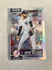 2026 Topps #239 Yankees DEVIN WILLIAMS Rainbow Foil parallel